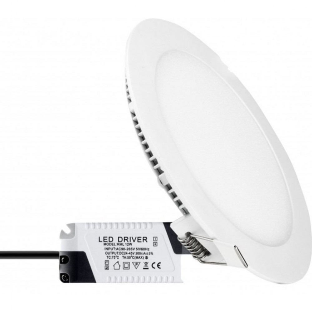 Sıva Altı Led Panel 6W 3,5 İnç 480Lm Gün Işığı 105 mm