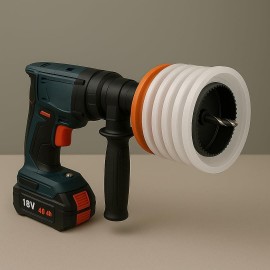 14 cm Körüklü Toz Tutucu Vantuzlu