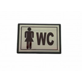 Cemax Yönlendirme Küçük WC Bayan 10X7 cm