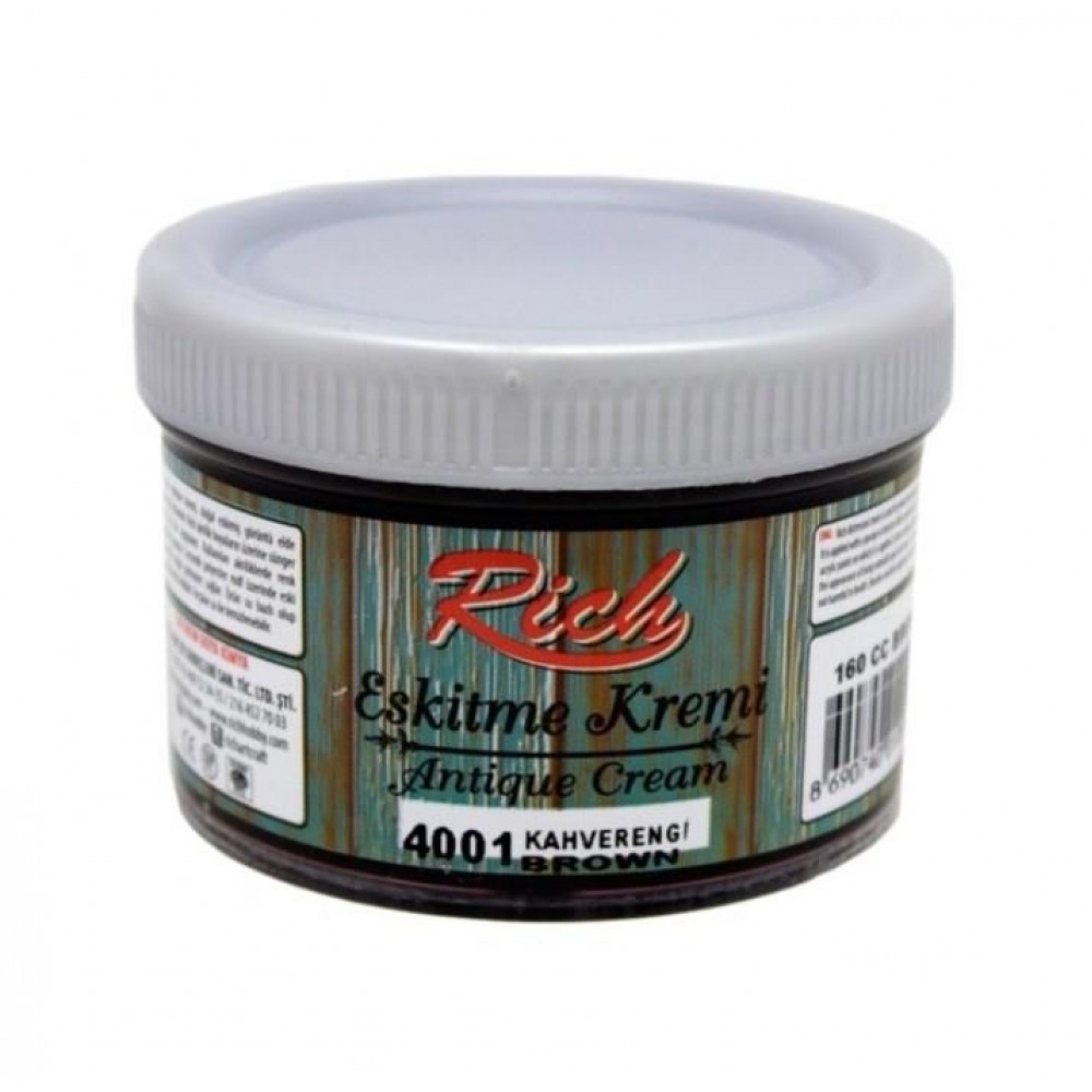Rich Eskitme Kremi 4001 Kahverengi 150 cc Antique Cream