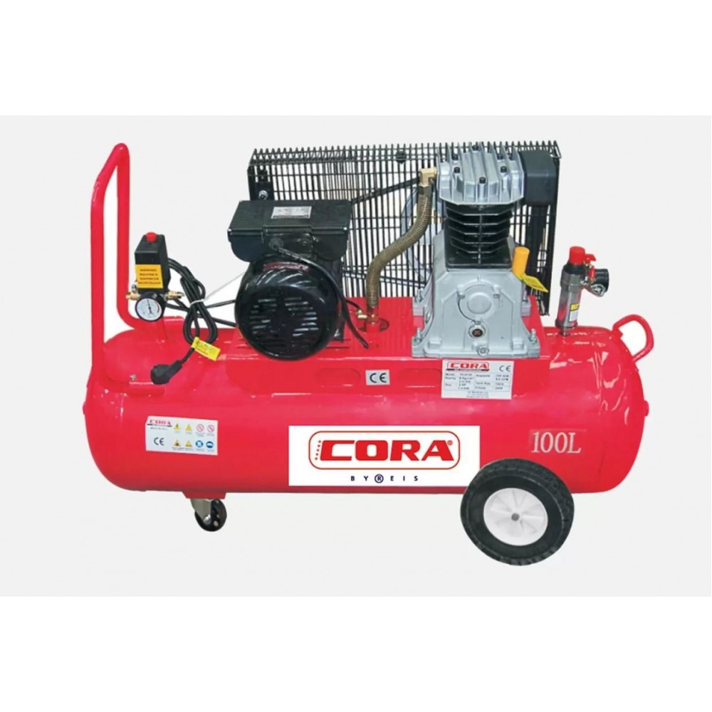Cora 2HP100 100 Litre Hava Kompresörü 2,5 Hp