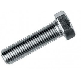 M8X25 Civata Beyaz Tam Paso 10 Adet