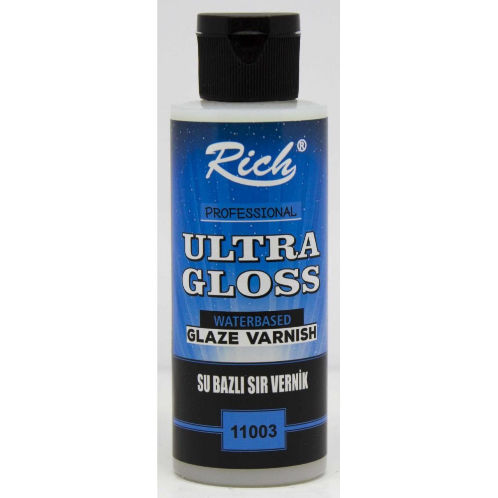 Rich Ultra Gloss Su Bazlı Sır Vernik 120 cc