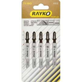 Rayko T118G Metal Dekupaj Testere Bıçağı 5 Parça