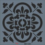 Rich KR 1501 Fayans Stencil 30X30 cm