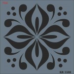 Rich KR 1508 Fayans Stencil 30X30 cm