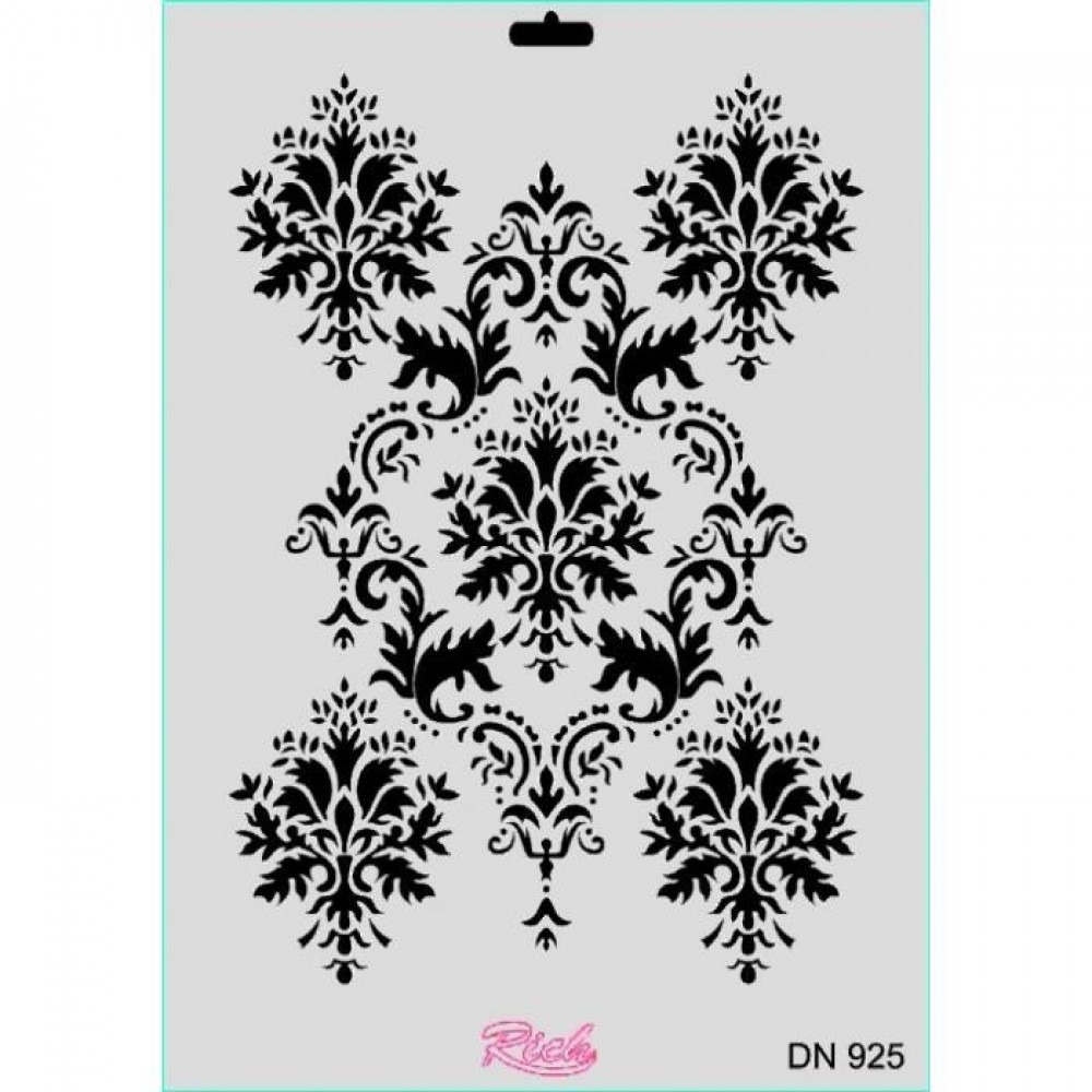 Rich Dantel Seri DN-925 Stencil 35x25 cm