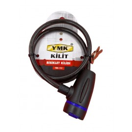 YMK 732 Bisiklet Kilidi 8 mm Çap 65 cm