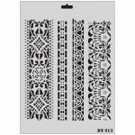 Rich Dantel Seri DN-913 Stencil 35x25 cm