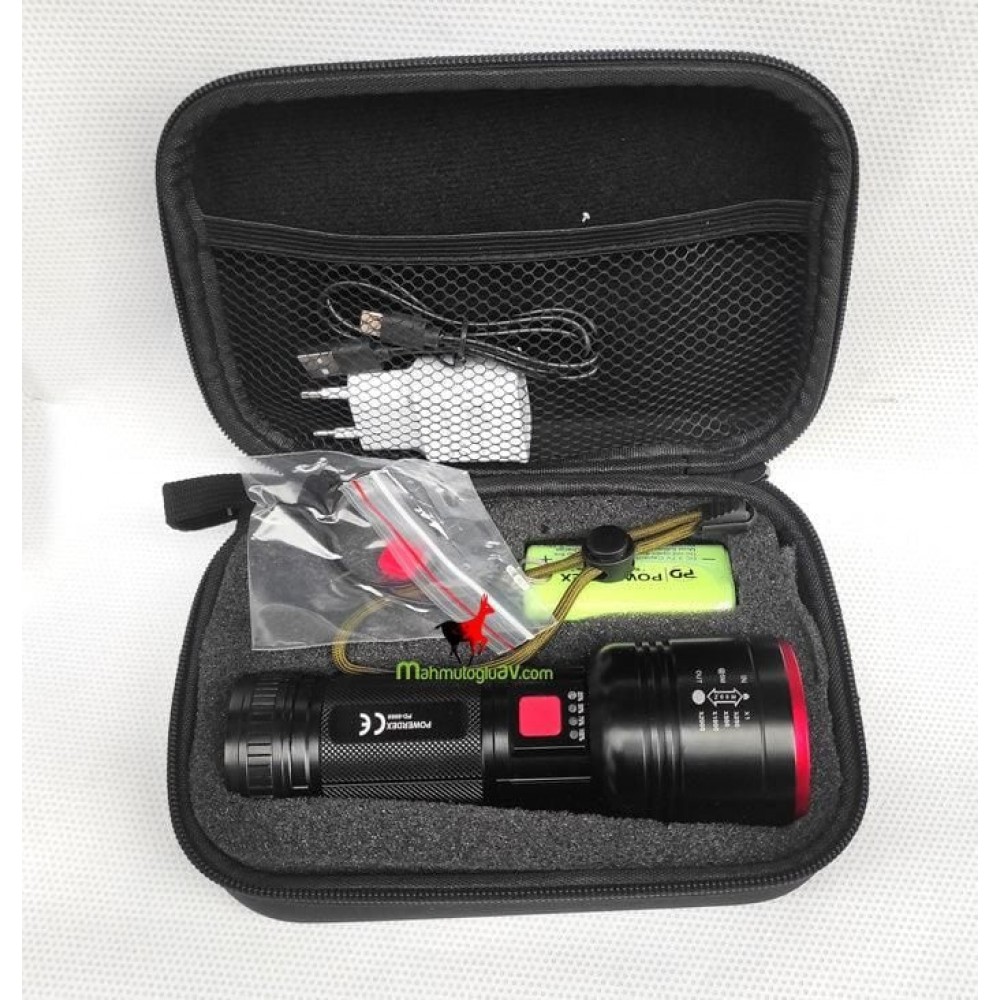 Powerdeks PD-9000 Profesyonel Avcı Feneri