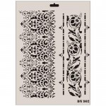Rich Dantel Seri DN-902 Stencil 35x25 cm