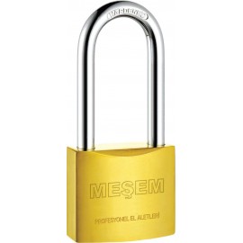 Meşem 312 Uzun Sarı Asma Kilit 50 mm