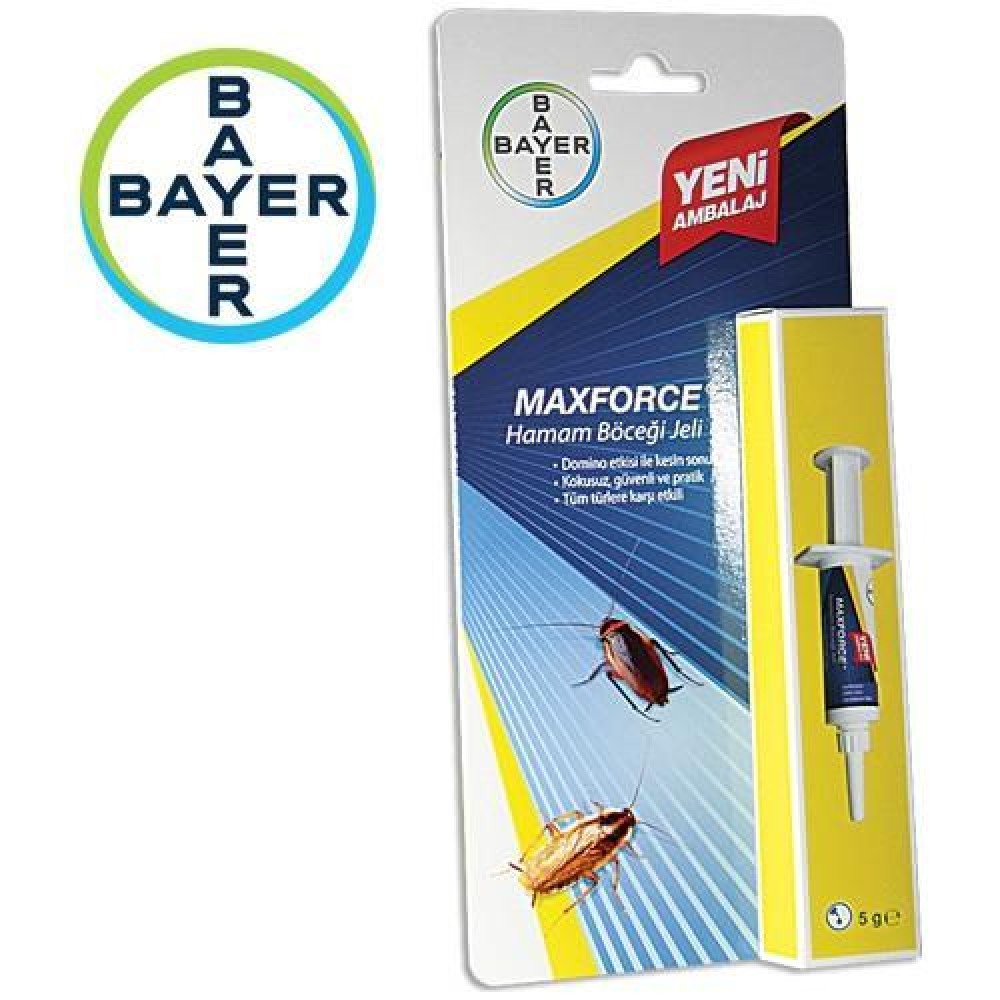 Bayer Maxforce Hamam Böceği Jeli 5 gr