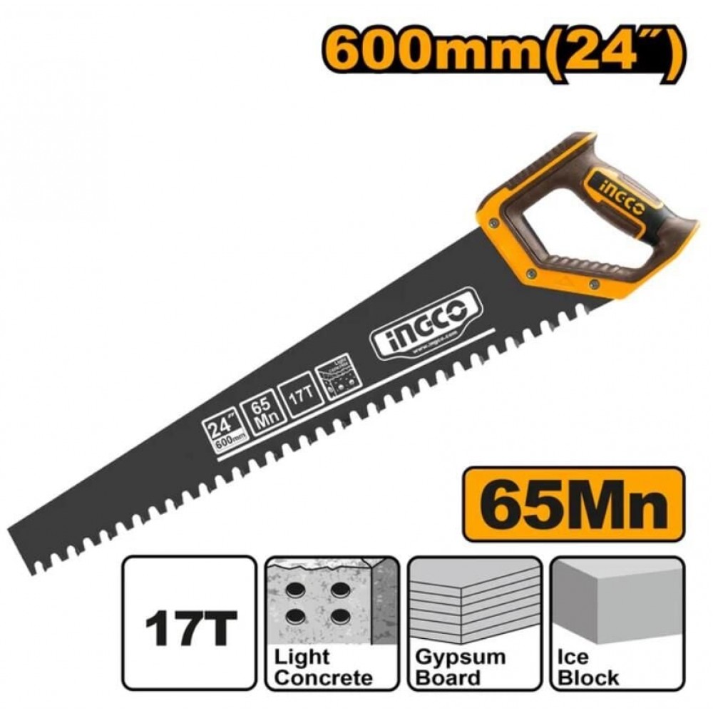 İngco HCBS016001 Gazbeton Testere 600 mm