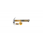İngco HCHD0086 Fiberglas Saplı Çekiç 220 Gr