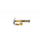 İngco HCHD0166 Fiberglas Saplı Çekiç 450 Gr
