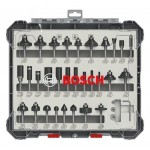 Bosch 30 Parça Karışık Freze Ucu Seti 6 mm Şaft