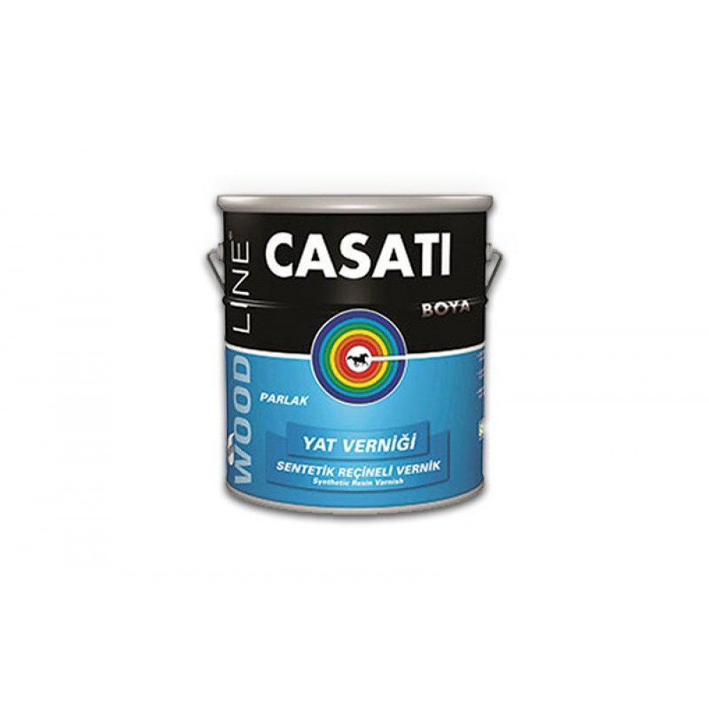 Casati Woodline Yat Verniği Şeffaf 12 Litre
