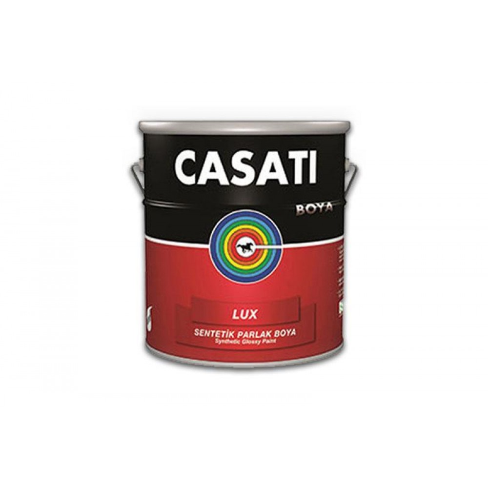 Casati Lüx Sentetik Parlak Boya 0,75 Litre Siyah
