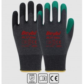 Beybi PL17 Flex Likralı İpten Örme Lateks Eldiven NO:10