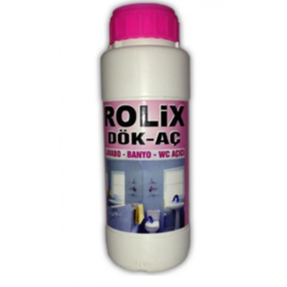 Rolix Dök Aç Banyo Lavabo Wc Açıcı 2000 gr