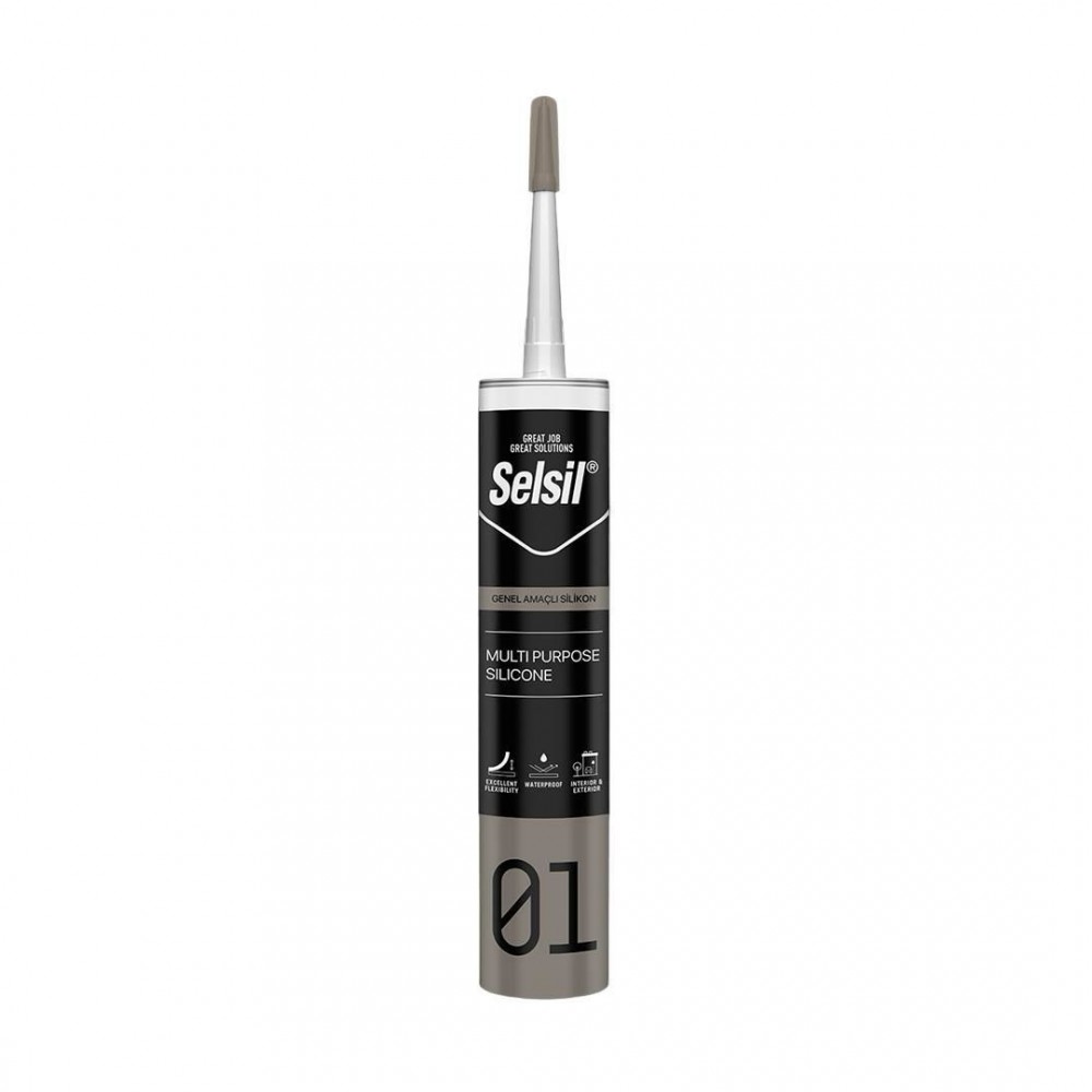 Selsil 01 Silikon Genel Amaçlı Beyaz 280 gr