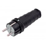 Kauçuk 1 X 16 A Topraklı Erkek Fiş 220V