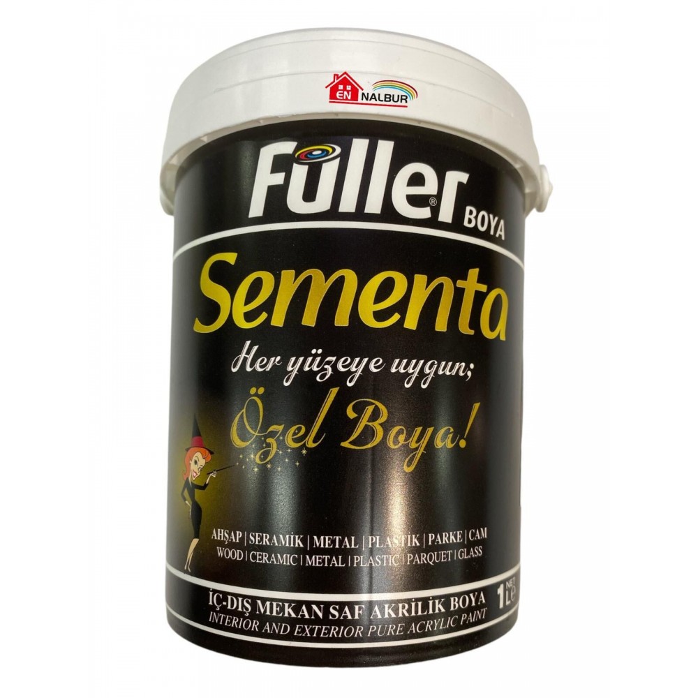 Sementa Özel Su Bazlı Saf Akrilik Boya 1 Litre Yağmur