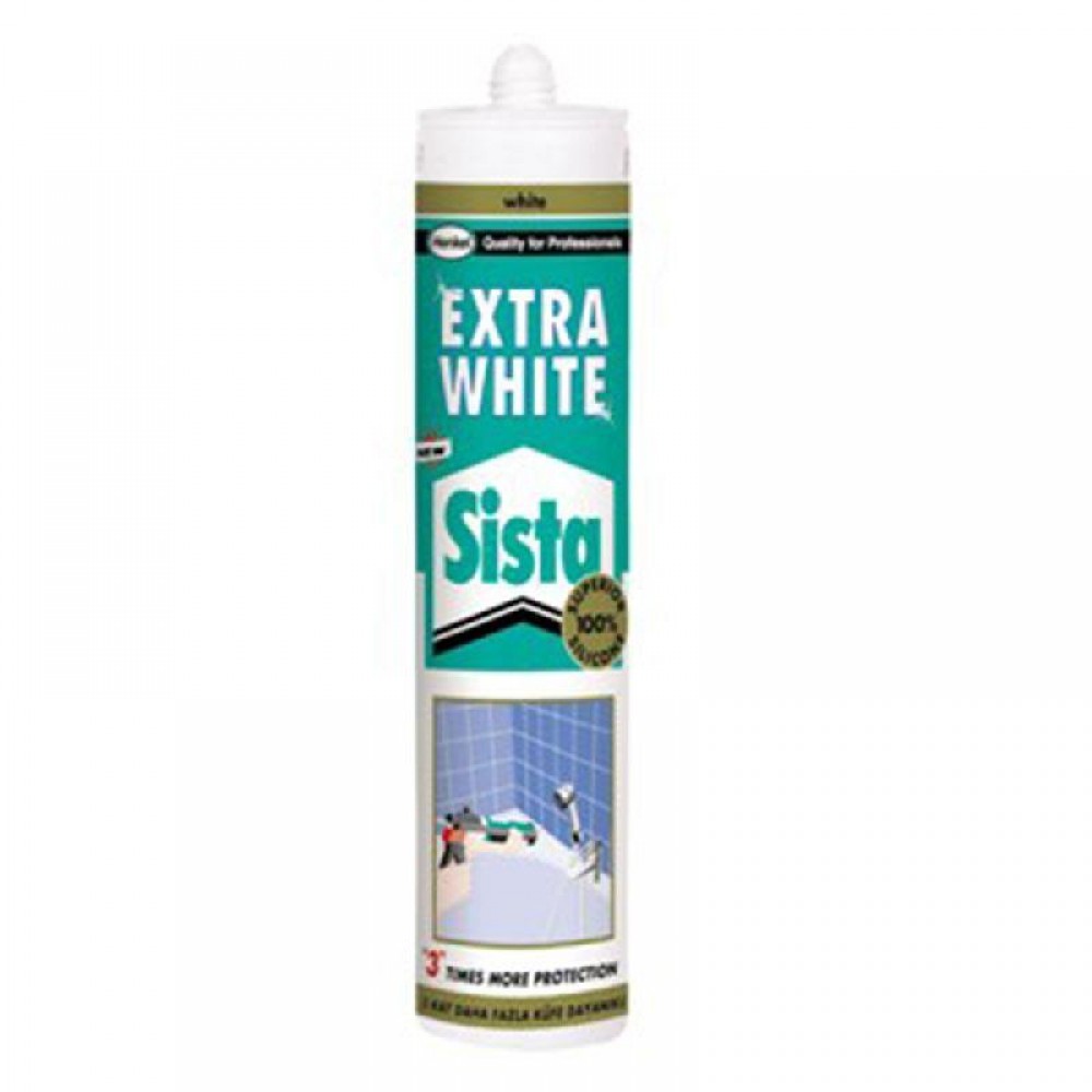 Sista Extra White Beyaz Silikon 280 ml