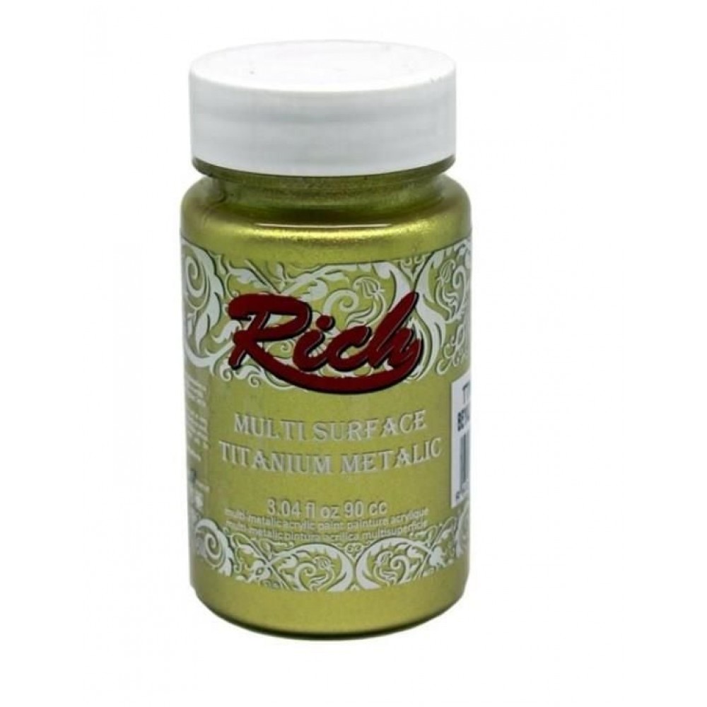 Rich Multi Surface Titanium 2520 Altın Metalik 90 cc