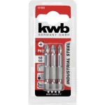 Kwb 121052 3 Parça Bits Seti PH2 50 mm