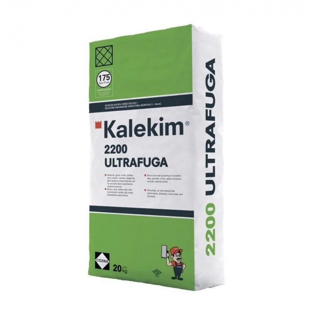 Kalekim Ultra Fuga 2280 Saten Gri 20 Kg