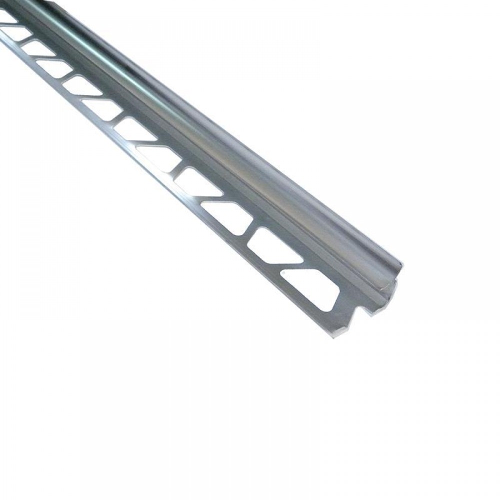 Fayans Seramik Alüminyum İç Köşe Profili  Parlak 10 mm 2,50 Metre (5 Adet)
