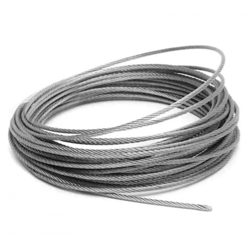 Çelik Halat 10 mm 5 Metre (6X12+7 K.ÖZ)