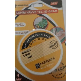 Meşem 4141 Lehim Teli 50 gr 1 mm