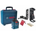 Bosch GLL 2-20 +BM 3 Çizgi Lazer Seti Çantalı