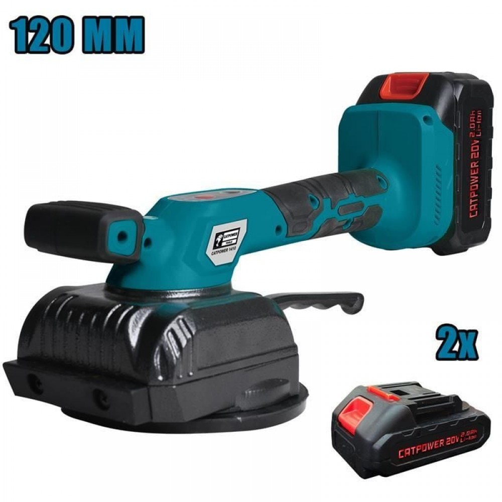 Cat Power 1410 Akülü Fayans Titreşim Makinası 20 Volt