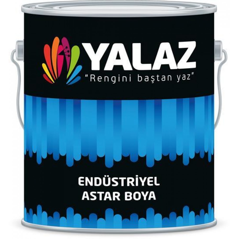 Yalaz Endüstriyel Astar 2,7 Kg Gri