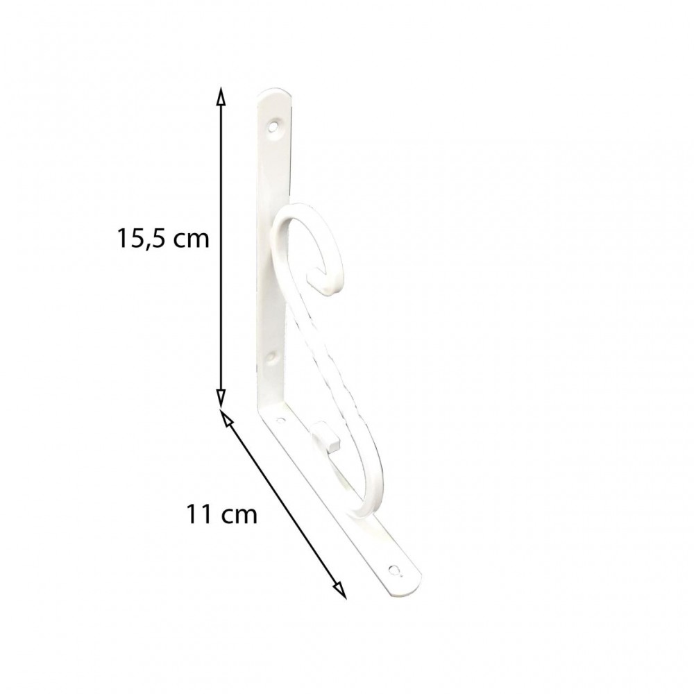 Ferforje Raf Altı No:1 Beyaz