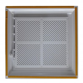 Plastik Menfez 40X40 Yapışkan Bantlı Beyaz