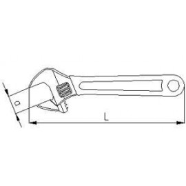 İzeltaş 0600 Kurbağacık Anahtar  15 ''