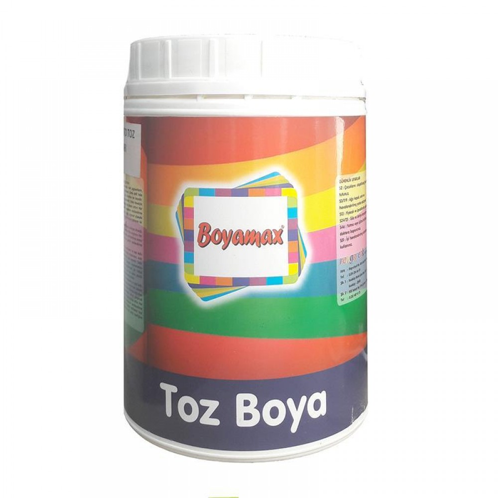 Boyamax Toz Boya Oksit Sarı 1 Kg