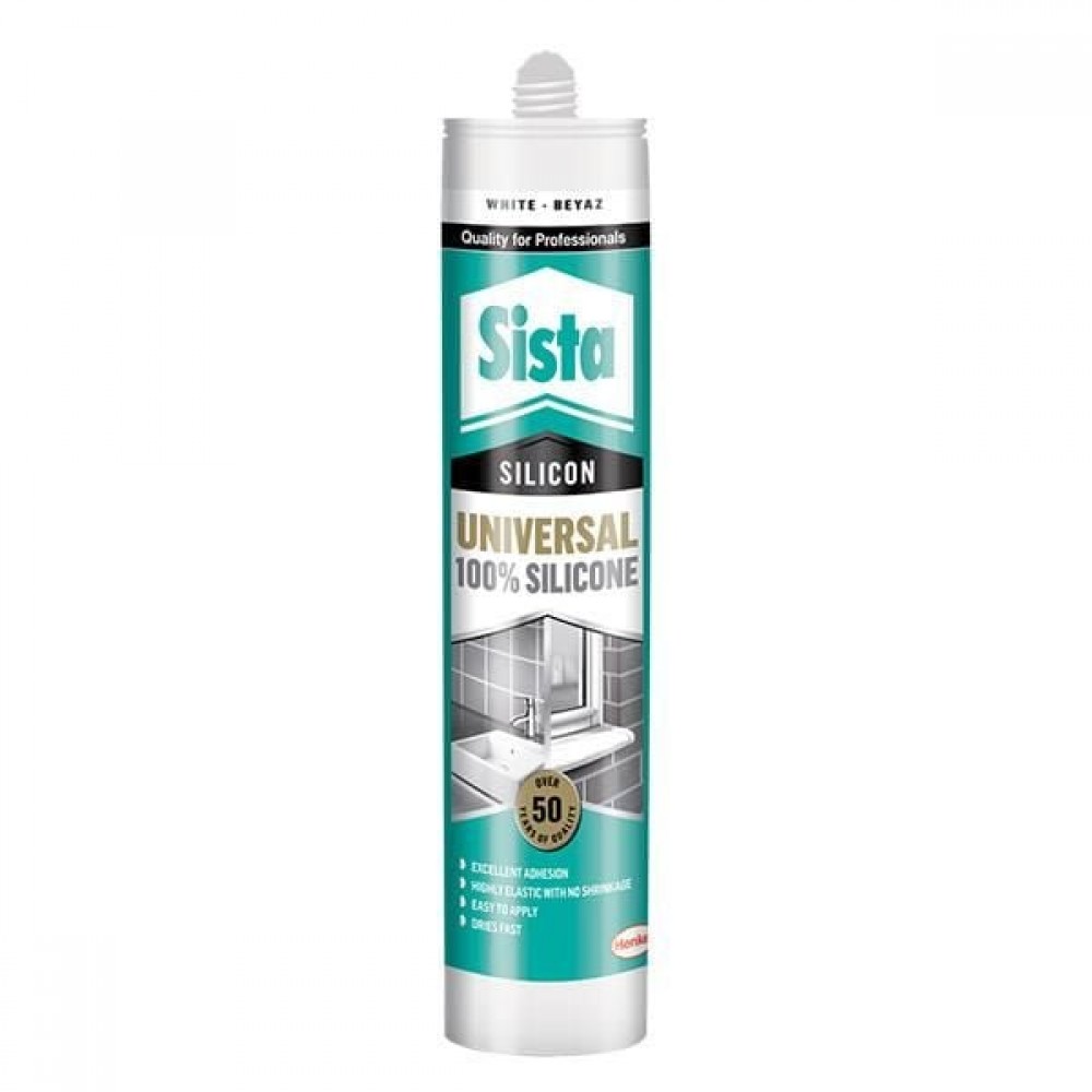 Sista Üniversal Beyaz Silikon 280 ml