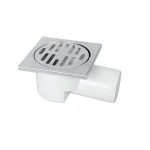 Gama Melez Yer Süzgeci 50 mm Yandan Çıkışlı 10x10 cm