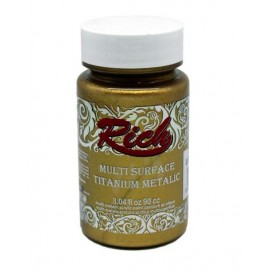 Rich Multi Surface Titanium 2524 Antik Altın Metalik 90 cc