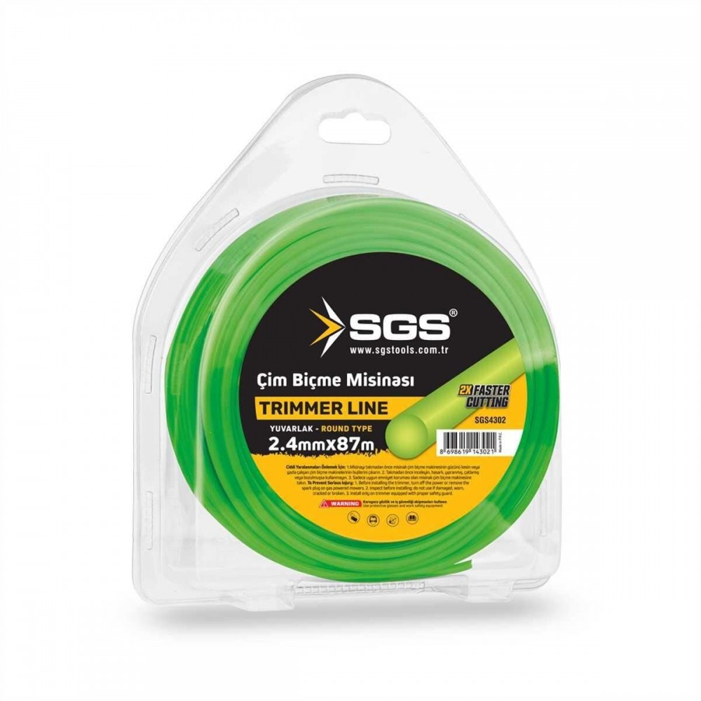 Sgs 4302 Yuvarlak Misina 2,4 mm 87 Metre