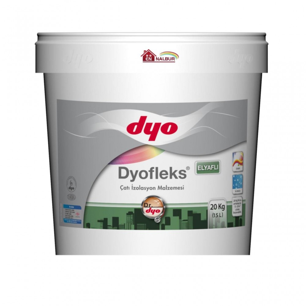 Dyoflex Elyaflı Çatı İzolasyon Malzemesi 2,5 Litre