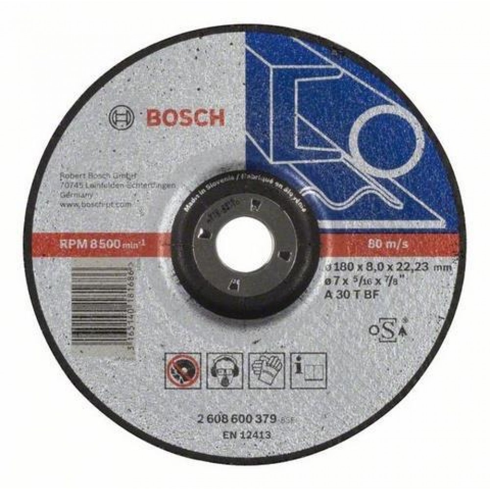 Bosch 180x8 Bombeli Taşlama Diski 2 608 600 379