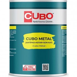 Cubo Metal Pas Boyası Nefti Yeşil 0,75 Litre