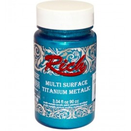 Rich Multi Surface Titanium 2572 Turkuaz Metalik 90 cc